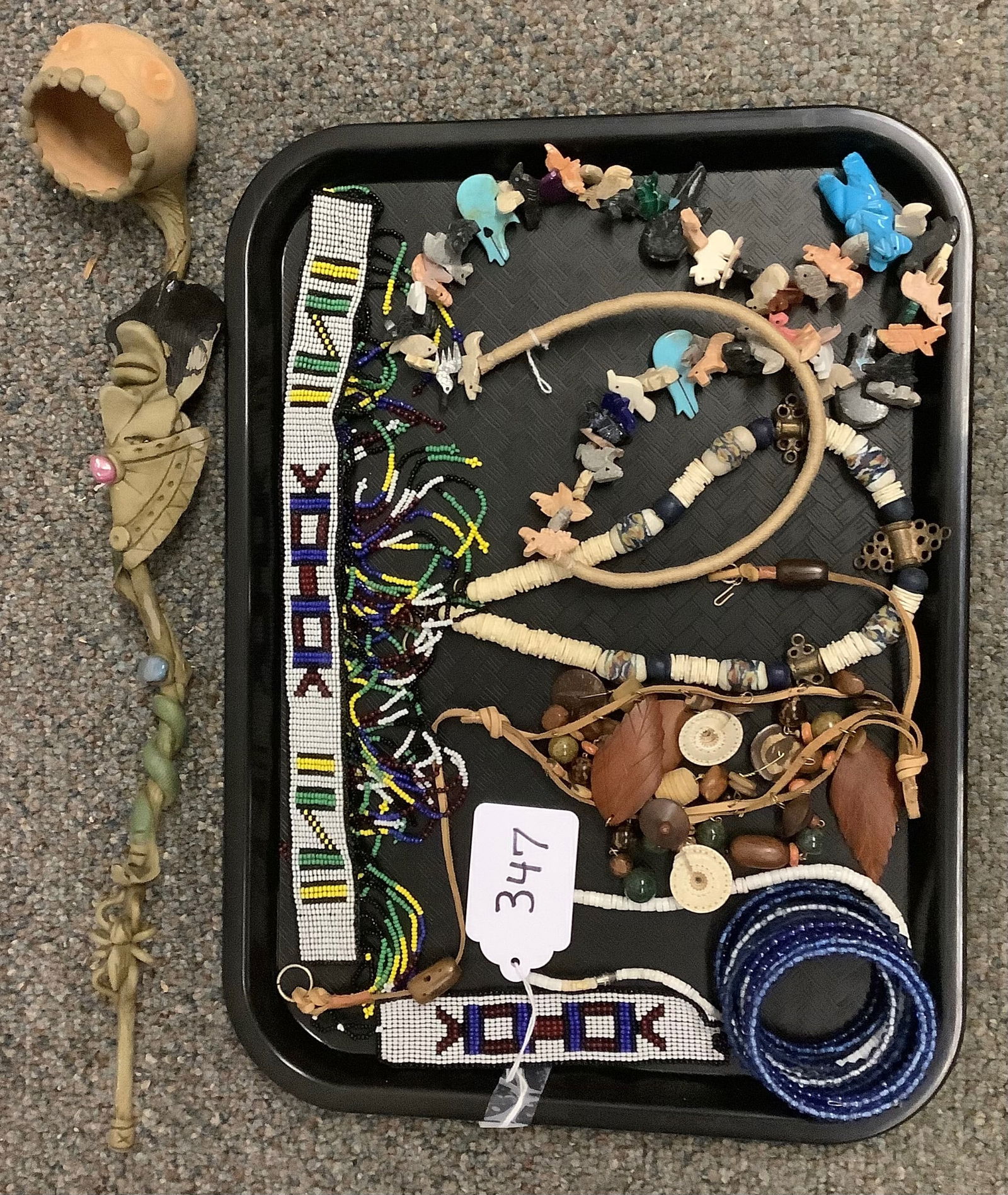 Native American Beadwork and Effigies: Native American Beadwork and Effigies