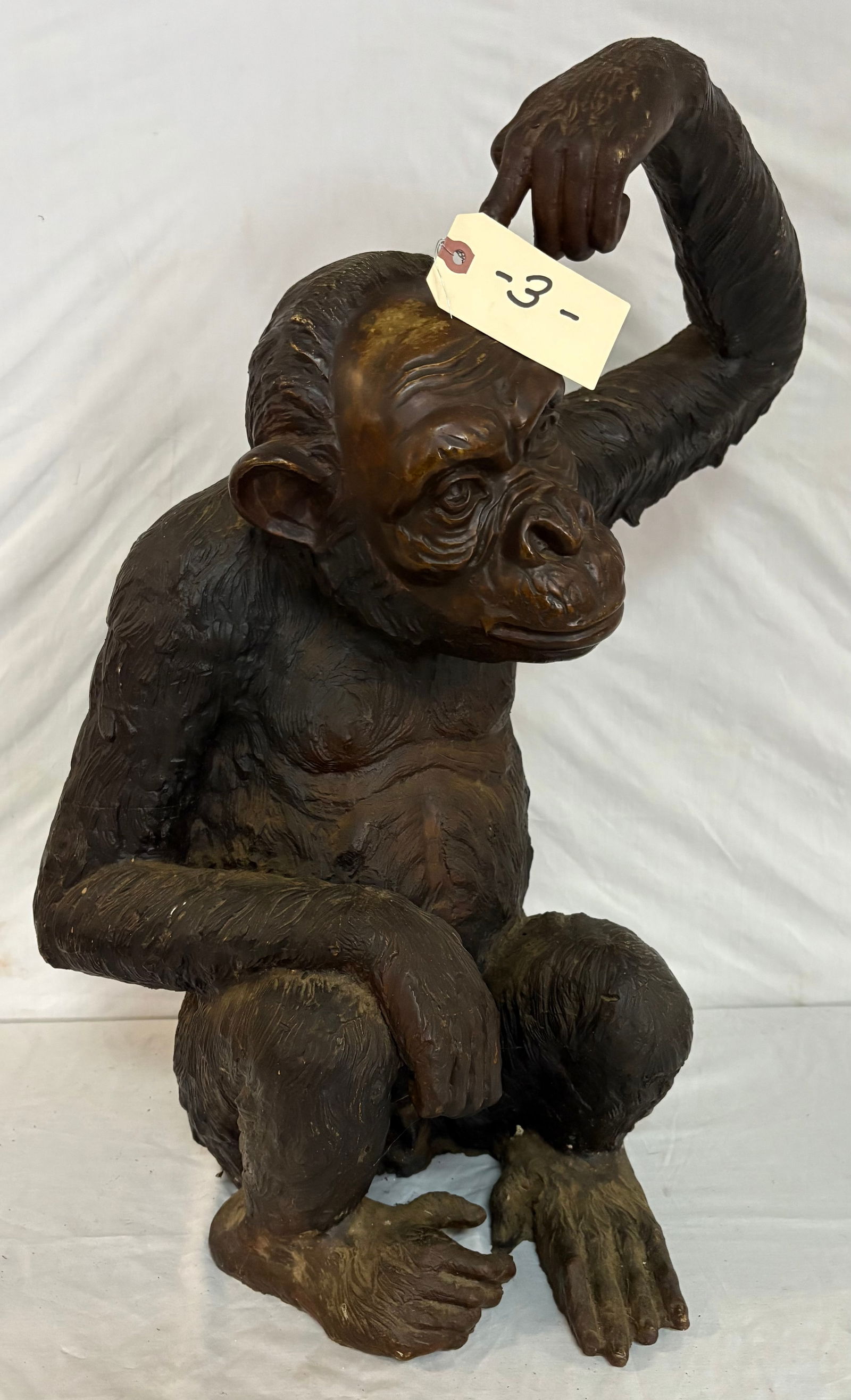 27" Bronze Monkey