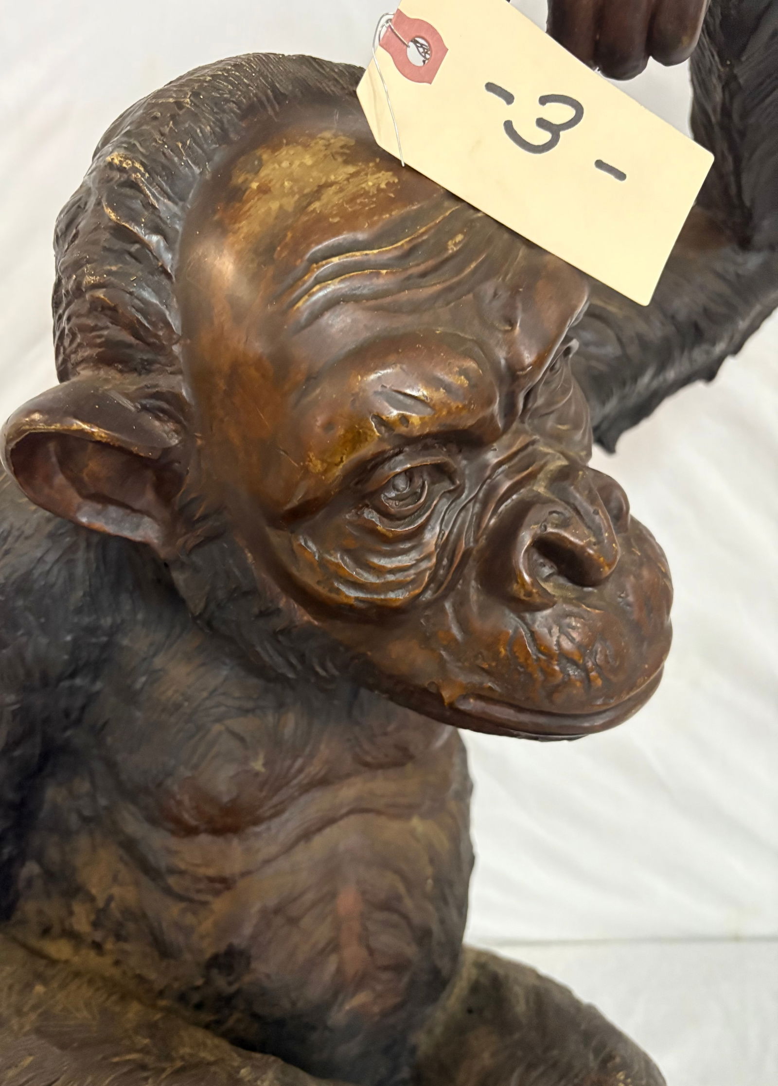 27" Bronze Monkey - 2