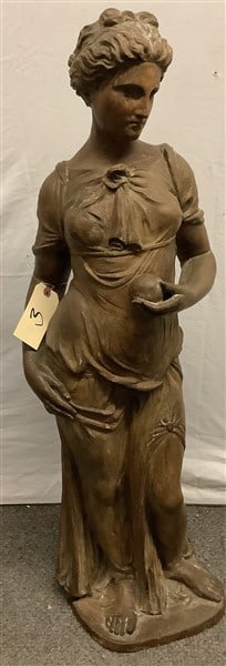 38" Terra Cotta Figure (1 of 3)