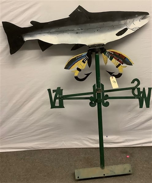 Custom Made Folk Art Weathervane 55" high, 42" wide (1 of 2)