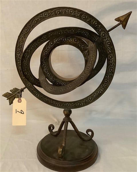 20" Iron Armillary (1 of 1)