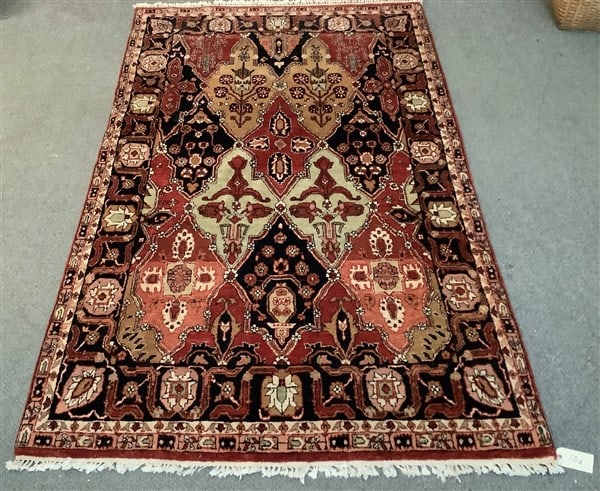 Hand Made Persian Rug 5' x 7' (1 of 3)