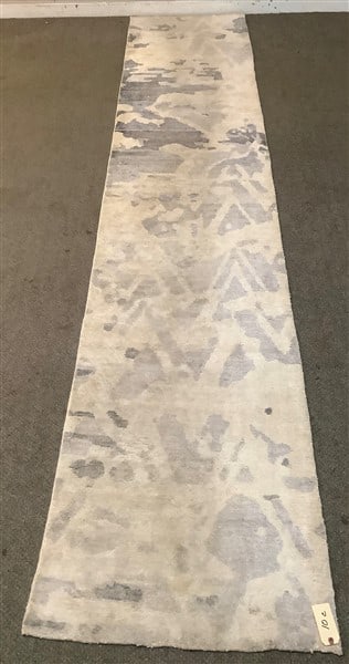 Nepalese Modern Runner 2'8" x 13"6" (1 of 3)