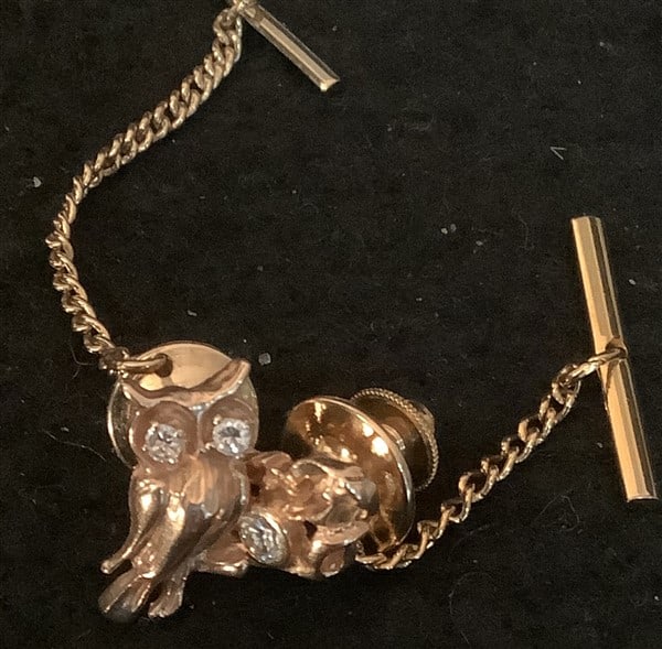 Two 14K Tiebacks - 2