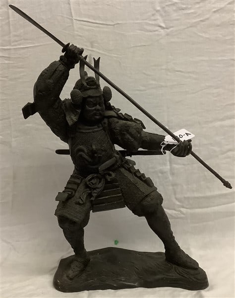 23" Bronze Samurai Warrior 20 lbs (1 of 3)