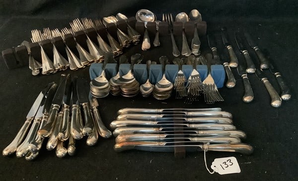 Large "Wilton House" S.P. Flatware Service (1 of 4)