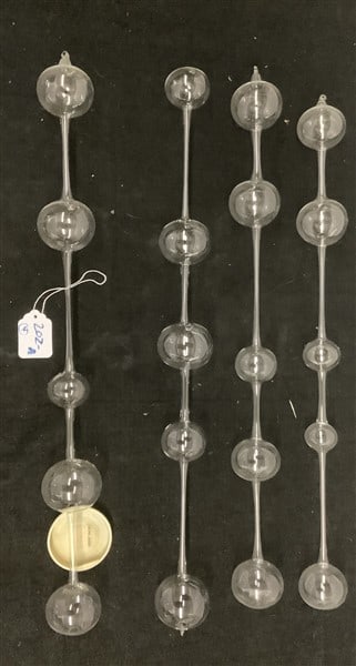 4 Georg Jensen Hand Blown Glass Sculptures (1 of 2)