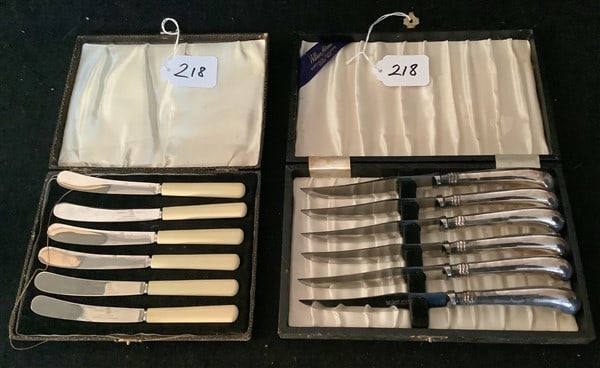 2 Fitted Boxes of Sheffield Cutlery (1 of 3)