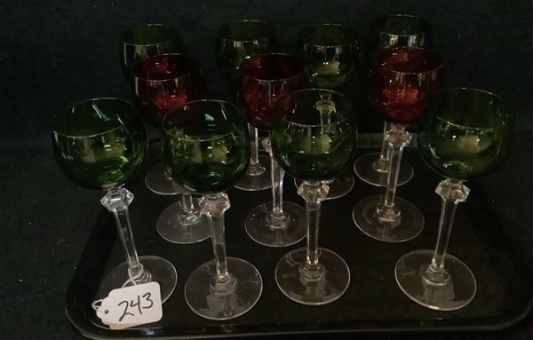 11 Crystal Stemware - 2