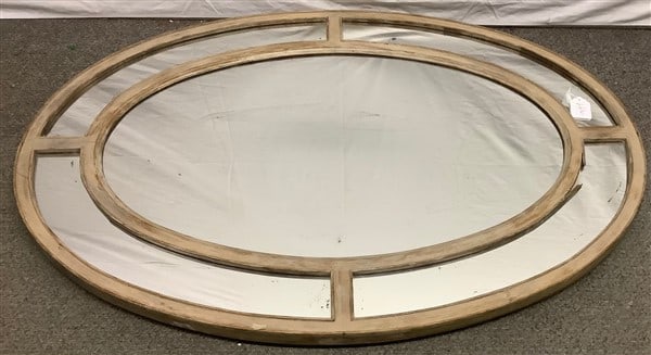 Divided Light Oval Mirror (1 of 3)