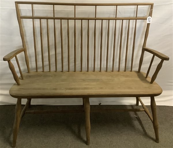 45" Birdcage Windsor Bench (1 of 2)