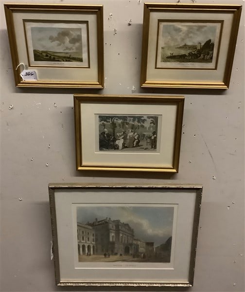 Two Copper Engravings and 2 Color Prints (1 of 3)