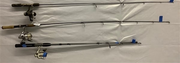 3 Spinning Rods and Reels (1 of 2)