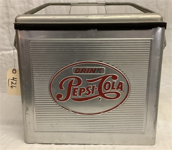Vintage Aluminum Pepsi Cooler (1 of 1)