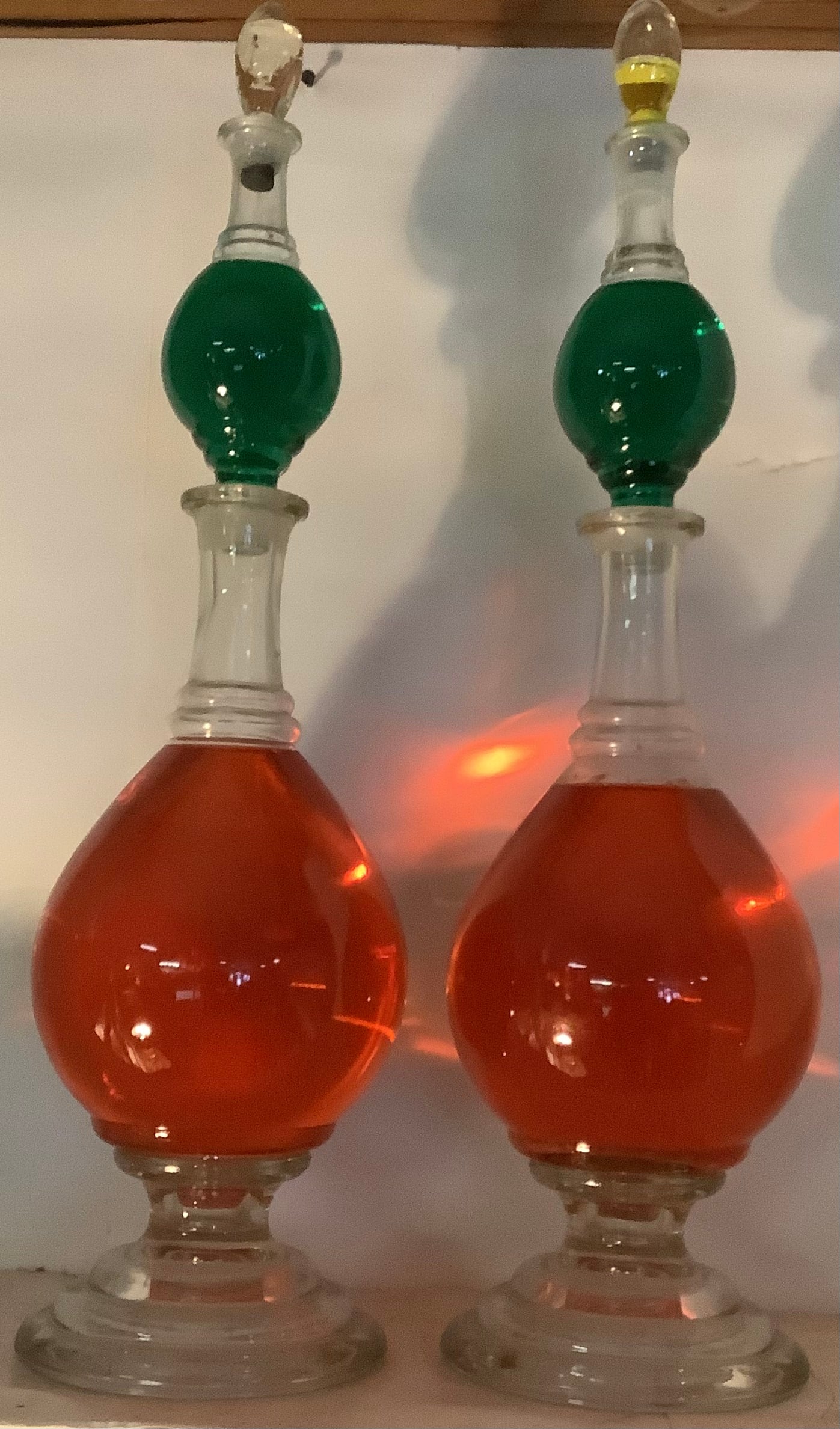 Pr 26" Antique Apothecary Bottles (1 of 1)