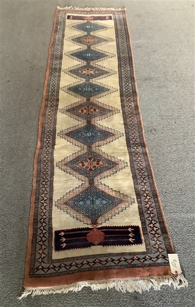 Antique Persian Runner - 2'6" x 9' (1 of 4)