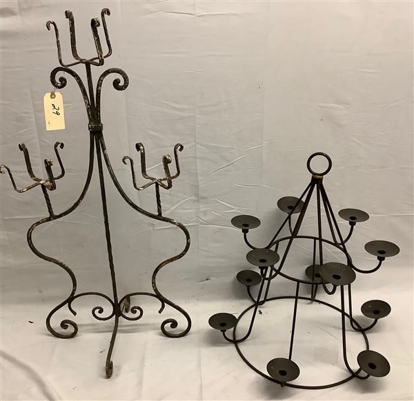 2 Iron Elements - Tall Planter 40"h: 2 Iron Elements - Tall Planter 40"h