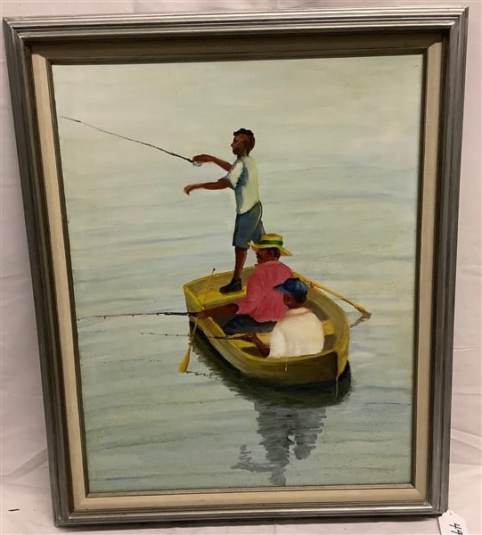 Framed o/c Miriam Nelson - 26" x 34" (1 of 2)