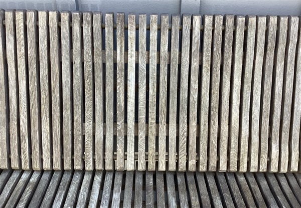 64" Teak Bench - 3