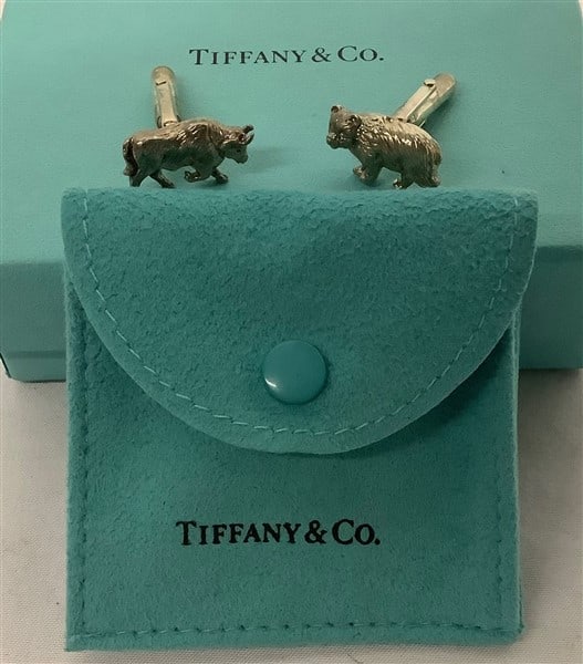 Pr. of Tiffany Sterling Cufflinks (1 of 2)