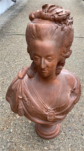 35" Terra Cotta Bust (1 of 4)