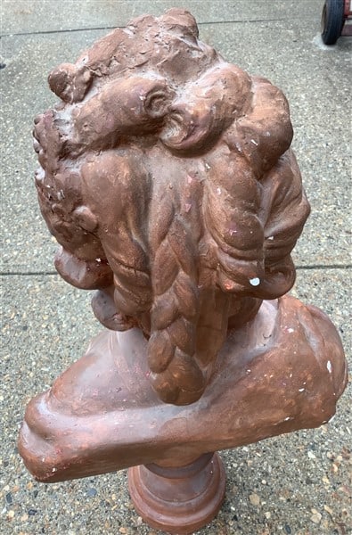 35" Terra Cotta Bust - 4