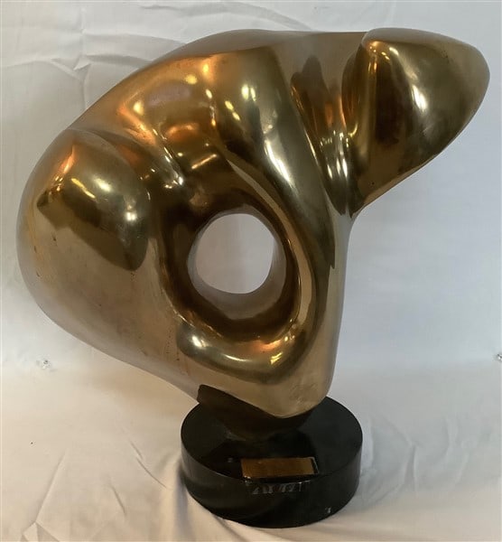 Modern Bronze Sculpture - Miriam Nelson 27"w x 23"h (1 of 2)