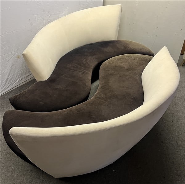 Pr of Vladimir Kagan Mid-Cent Sofas: Pr of Vladimir Kagan Mid-Cent Sofas
