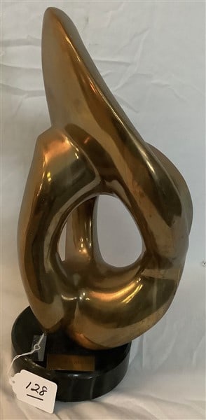 20" Modern Bronze Sculpture - Miriam Nelson (1 of 2)
