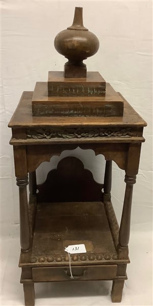 18th Cent. Altar Stand - 14" square x 38"h: 18th Cent. Altar Stand - 14" square x 38"h