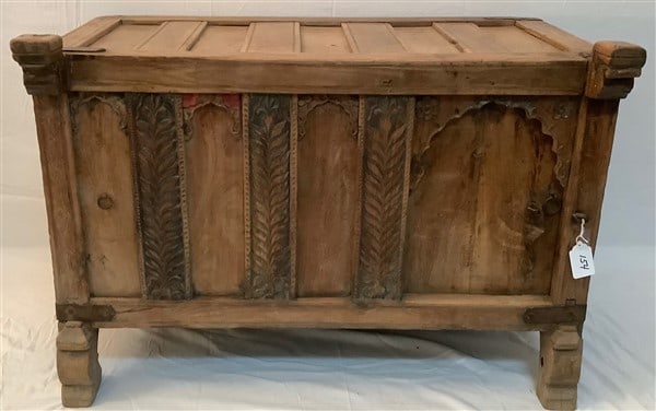 19th Cent. Oriental Storage Box 24" x 42" x 30"h: 19th Cent. Oriental Storage Box 24" x 42" x 30"h