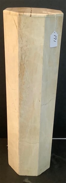 36" Octagonal Marble Pedestal 160lbs (1 of 2)