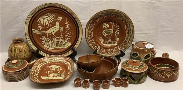 Selection of Hand Made Folk Art Mexican Pottery (1 of 4)