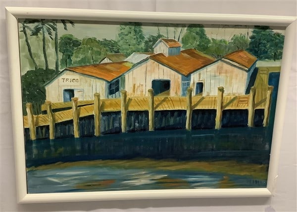 Framed o/c Miriam Nelson - 24" x 34" (1 of 2)
