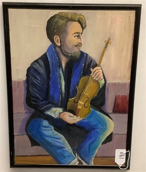Framed o/c Portrait Miriam Nelson 19" x 23": Framed o/c Portrait Miriam Nelson 19" x 23"