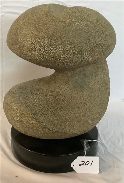 18" Modern Stone Sculpture - Miriam Nelson (1 of 2)
