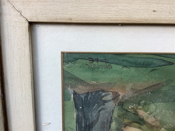 Framed Watercolor - 2