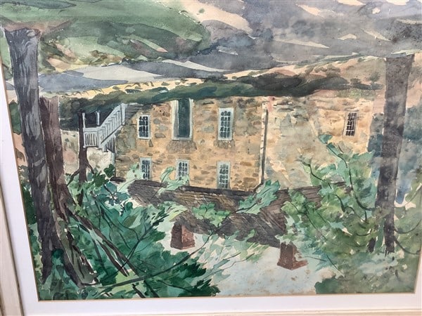 Framed Watercolor - 3