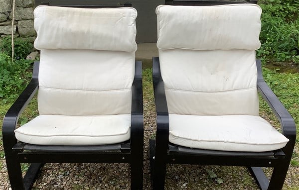 Pr of Mid-Cent Style Ikea Chairs (1 of 2)
