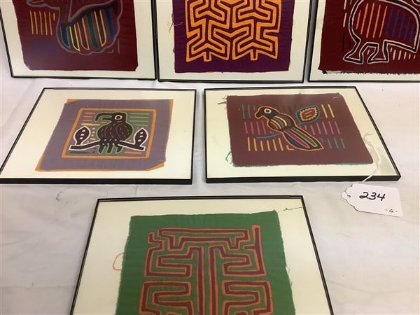6 Framed Molas - 8" x 10" - 2