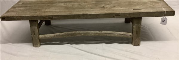 Primitive Bench and Table = 52"L x 13"h (1 of 3)
