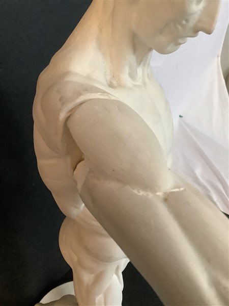 29" Plaster Figure - Note Damage - 3