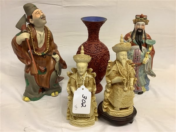 5 Pc Lot of Orientalia (1 of 3)