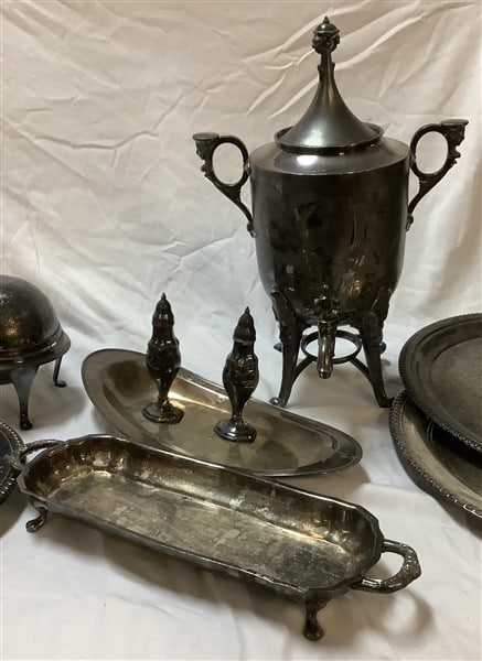 3 Silver Plate Table Accessories - 2