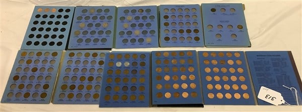 Partial Nickels and Penny Albums: Partial Nickels and Penny Albums
