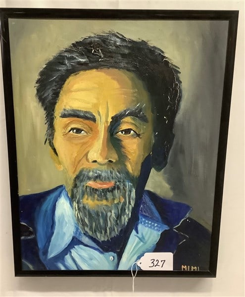 framed o/c Portrait - Miriam Nelson 15" x 20": framed o/c Portrait - Miriam Nelson 15" x 20"