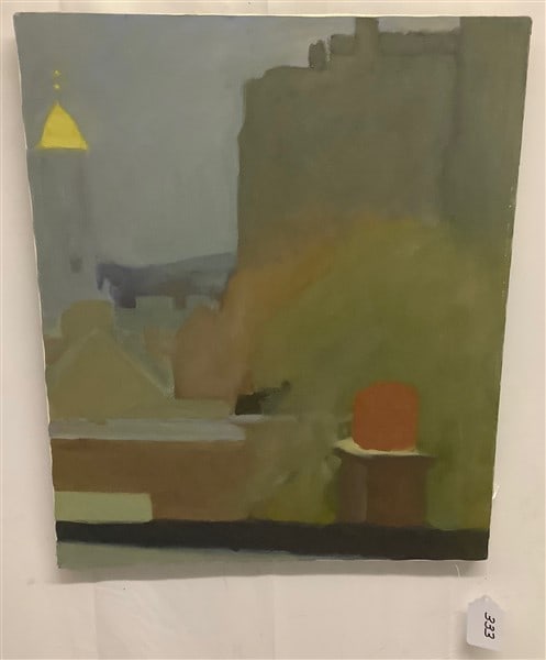 Unframed o/c Abstract, Demartino 20" x 24" (1 of 1)