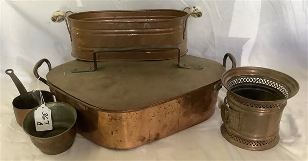 5 Pc Lot of Copper (1 of 2)