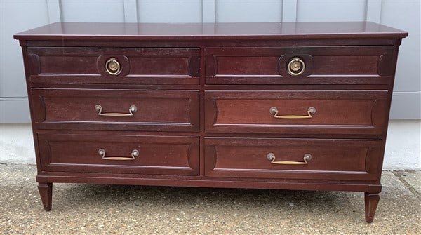 Contemporary 6 Drawer Modern Style Chest (1 of 2)